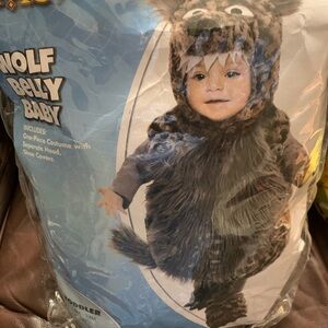 Wolf Belly Baby Costume 18-24 m